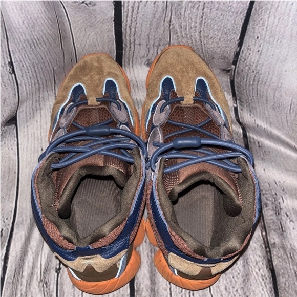 Adidas Yeezy 500 High Tactical Orange Authentic GW2873 Size 12 High Top Sneaker - Picture 6 of 9